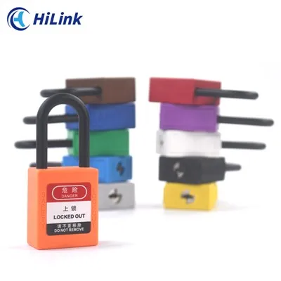 오렌지 나일론 족쇄 로토 자물쇠